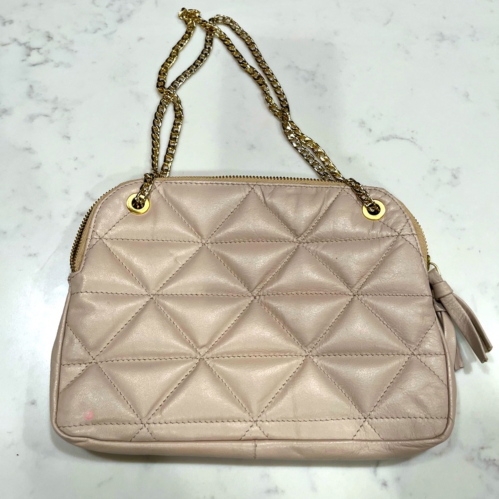 TopShop Quilted Leather Purse